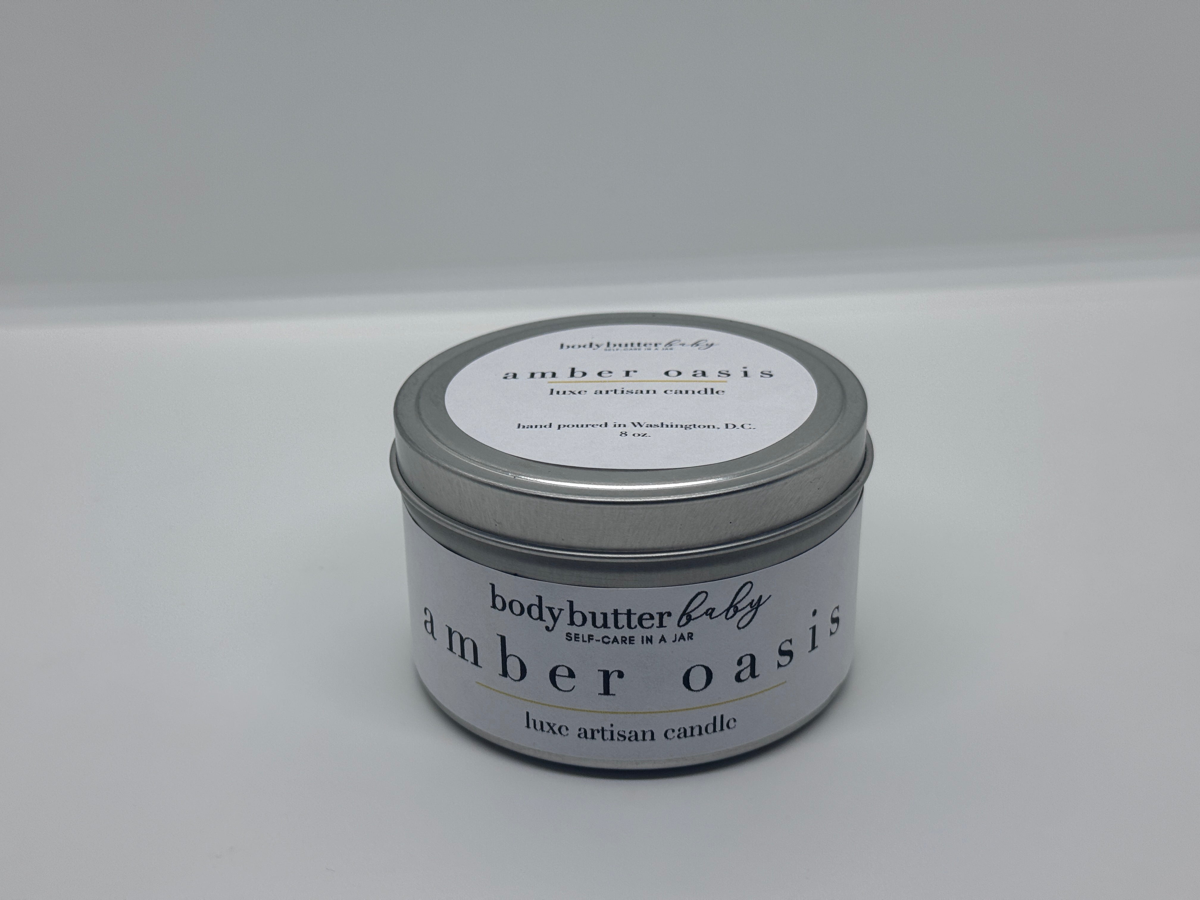 amber oasis luxe candle