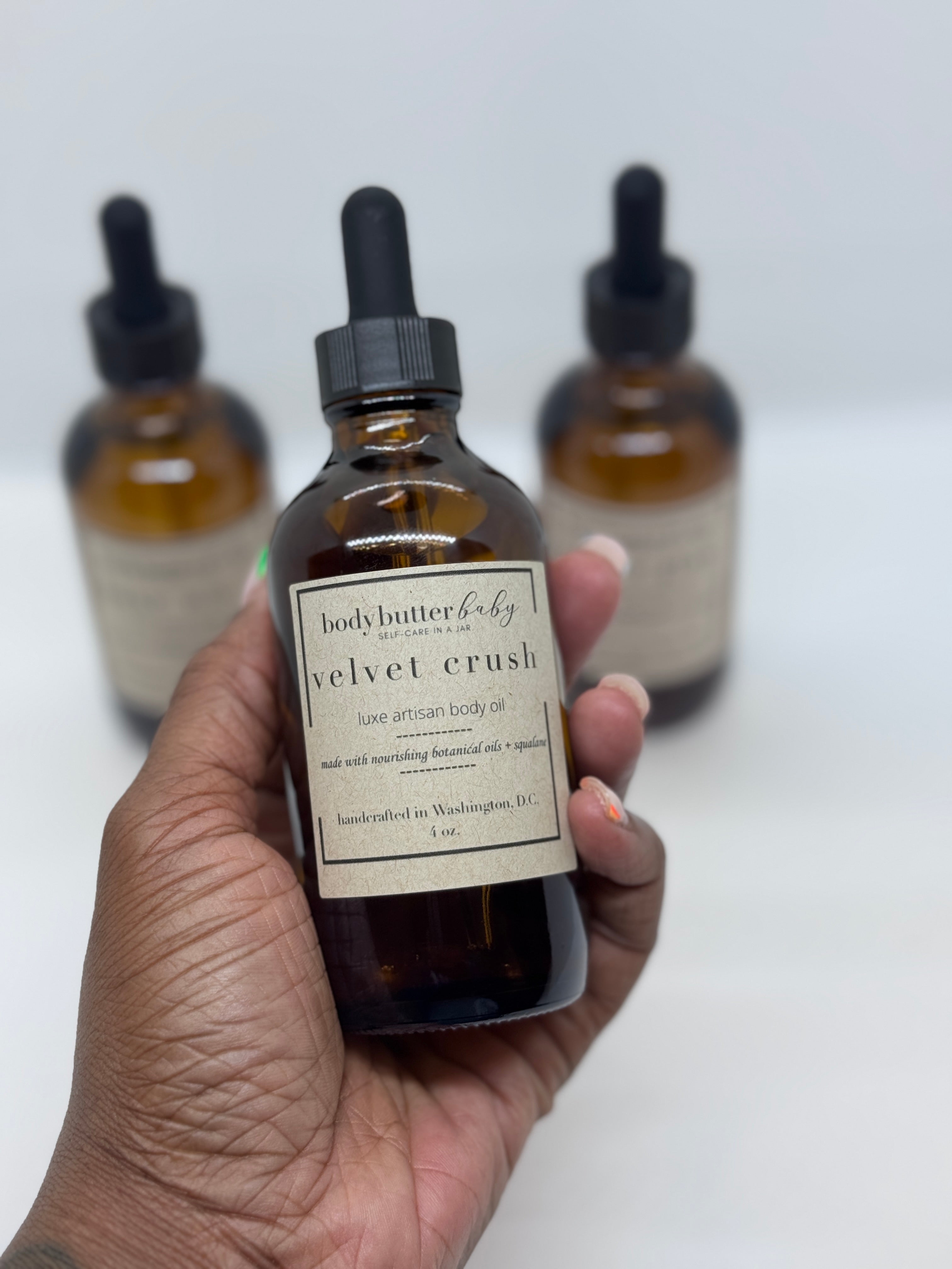 velvet crush luxe artisan body oil