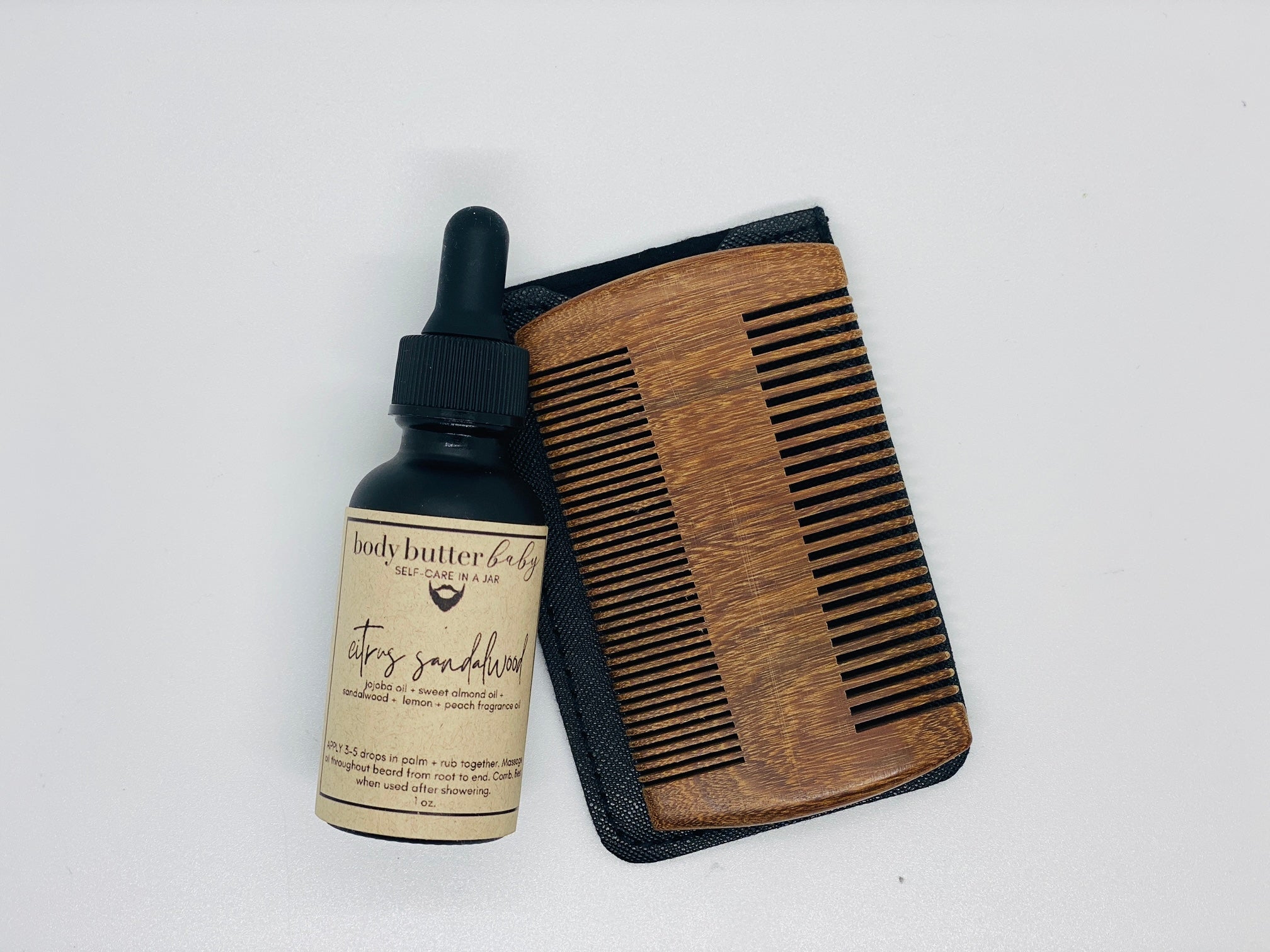 citrus sandalwood beard oil