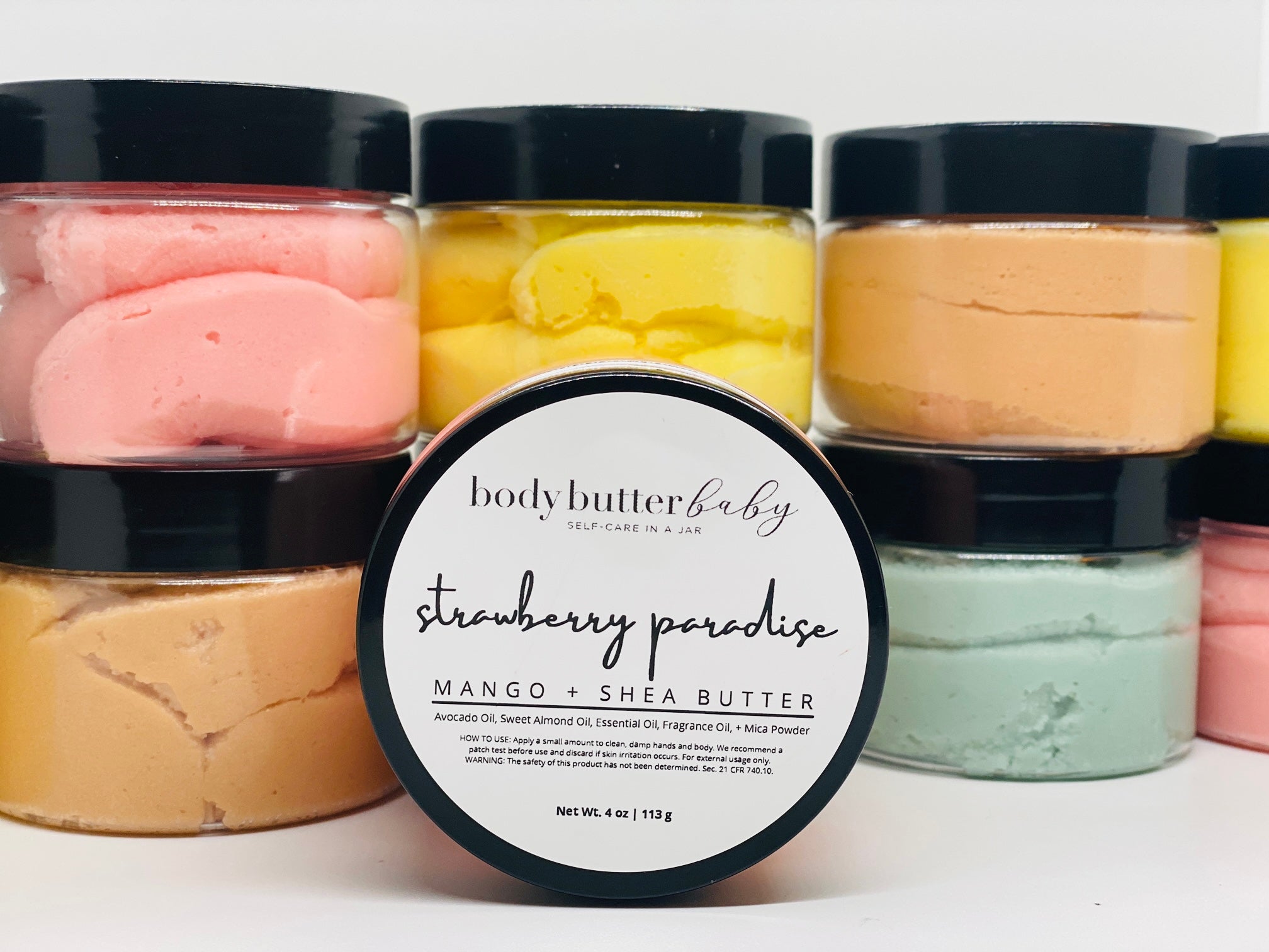 strawberry paradise whipped body butter