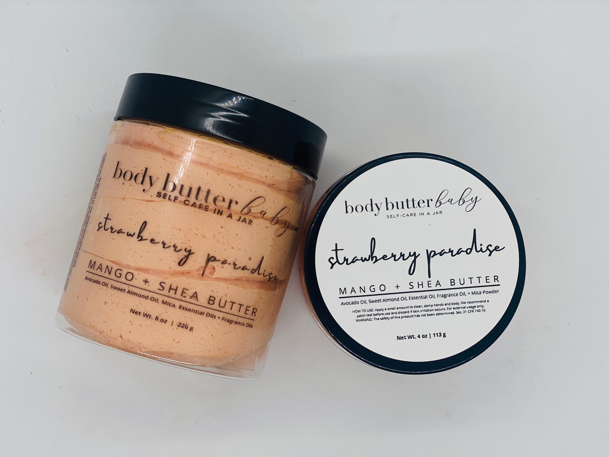 strawberry paradise whipped body butter