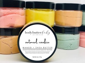 oatmeal cookie whipped body butter